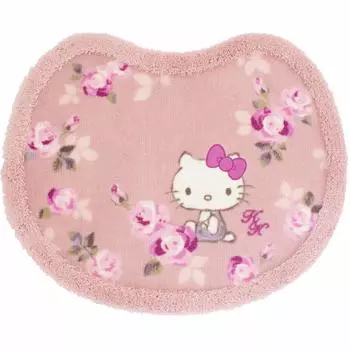 OKA Hello Kitty Grace Toilet Mat 52cm x 63cm Pink Approx. (Sanrio Kitty)