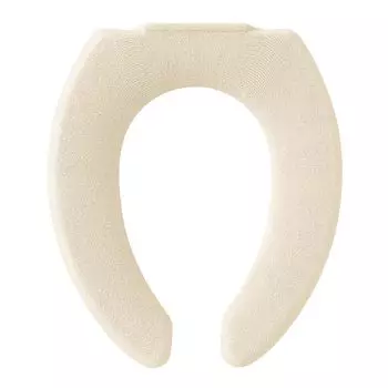 OKA Milling Toilet Seat Special Toilet Seat Beige Natural Fruit Cover, U-shaped Cover, (Nordic Check)