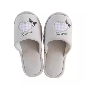 OKA Персонажи Sanrio Резинка для волос Моющиеся тапочки Серый Котенок (Куроми) (Привет, милый)