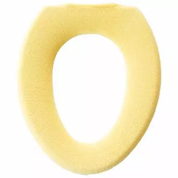 OKA Provence Ciel Toilet Seat Cover O Type Yellow (Nordic Stylish)