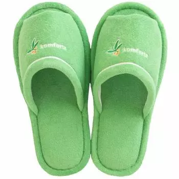 OKA Slippers Green Foot Size Up to 25cm Comforta 5 Approx.