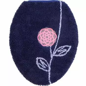 Oka Toilet Lid Cover Etofu Toiwa Regular Type Navy