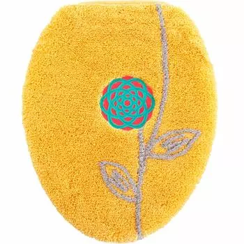 Oka Toilet Lid Cover Etofu Toiwa Regular Type Yellow