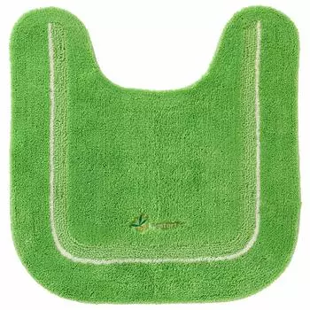 OKA Toilet Mat Green 58cm x 55cm Comforta 5 Approx.
