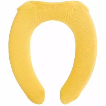 OKA Toilet Seat Cover Yellow Botanical Garden U-shaped (Plant Natural)