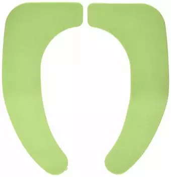 OKA Toilet Seat Paste Plain Green Washing Heating Type One Size Fits Most U-type O-type