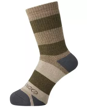 Okamoto CROSSPRO Trekking Wool with Special Grip and Slip Reduction for Outdoor Hiking and Product Number Beige x Sizes cm 1 Pair Socks, Material,