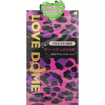 OKAMOTO Love Dome Пантера 12 шт.. Упаковка из 1 шт. Стандартный тип, для женщин, гладкий, упаковка из 1 шт. 1 set
