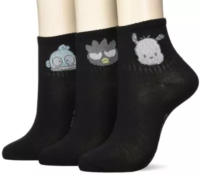 [Окамото] Носки Sanrio Pochacco Hangyodon Bad Badtz Maru Character One Point School Socks 441423