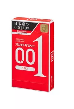 Окамото Зеро Уан х 3 0,01 мм