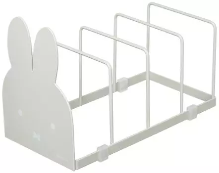 Okato Dish Stand Dish Rack Storage Stand Dish Holder Miffy Gray Width 10 x Depth 9 x Height 13.5cm серый