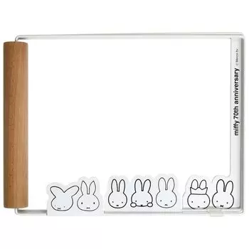 Okato miffy Miffy Anniversary Limited Dishcloth Hanger Folds for compact storage Width 30 x Height 22 x Depth 3cm [70th Design] Non-slip белый