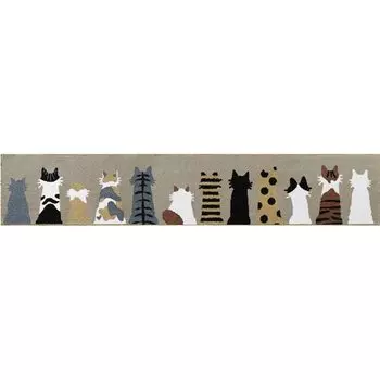 Okato mysa kitchen mat 45 x 240 (cat greige)