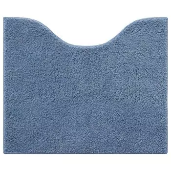 Okato Natural Toilet Mat 50 x 60cm (Plain Blue)