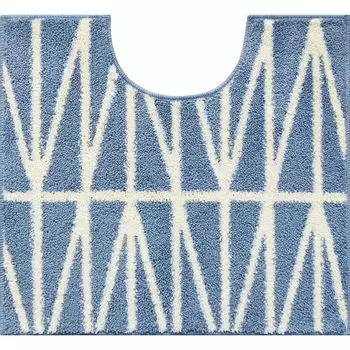 Okato Natural Toilet Mat 55 x 60cm (Brunch Blue)