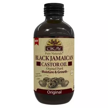 Okay Pure Naturals Черное ямайское касторовое масло Оригинал