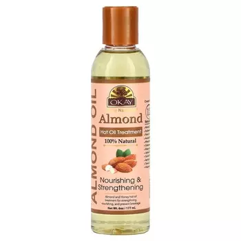 Okay Pure Naturals, Средство для ухода за кожей с горячим миндальным маслом, 6 унций (177 мл)