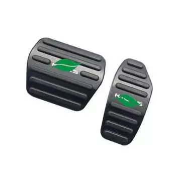 OKAYOHINN Nissan Kicks P15 Series Pedal Cover Brake Accelerator Cover Safe Driving Installation Instructions Included Snug Fit Interior Parts Aluminum