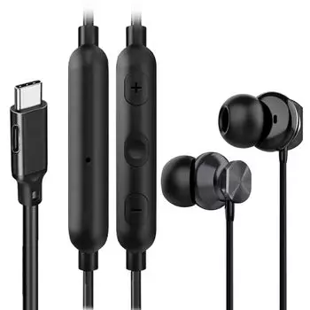 okcsc Наушники USB Наушники для iPhone15 Вы можете слушать песни во время зарядки Микрофон Наушники iPhone pro Google Galaxy Совместимость с S22