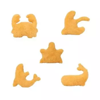 Океанская курица Подушка Кукла Динозавр Курица Наггет Дельфин Кит Мягкая игрушка 1