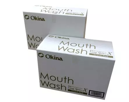 Okina Mouthwash Style Pack Blue Value 2 коробки набор 200 штук LS-XS