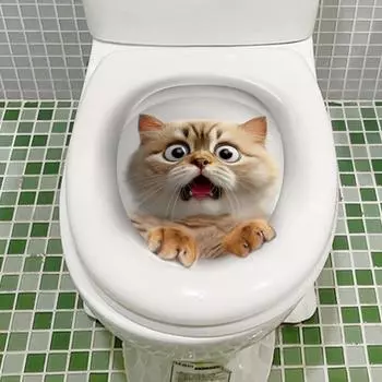 Окно подводный мир 3D стикер стены домашний декор One Size