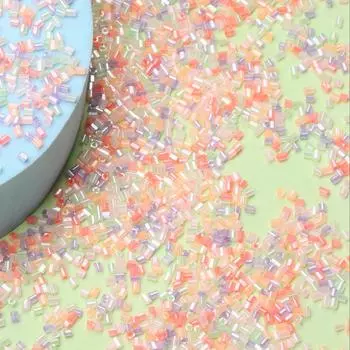 около 10000 шт макарон цвета DIY ювелирные аксессуары 2*3 мм для изготовления браслетов акриловые круглые бусины-трубки