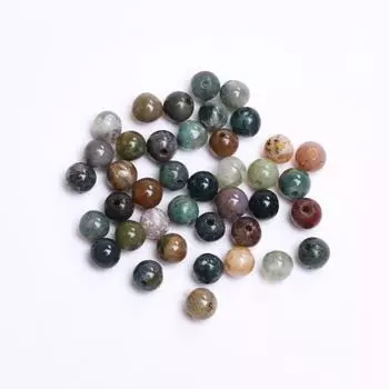 Около 15/20/30/40 шт. Подвески Свободные бусины-разделители Бусины из натурального камня Аксессуары для изготовления ювелирных изделий Ручные работы Материал для бисера 4/6/8/10/12 мм Круглые бусины 4mm about 40Pcs