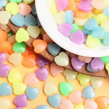 около 2600 шт., акриловые однотонные креативные материалы ручной работы, желе цвета, изготовление ювелирных изделий для ожерелья, браслета, сережек, свободные бусины для любви