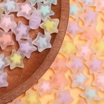 Около 520 шт. серьги с маркировкой для ювелирных изделий, акриловый браслет, матовое ожерелье, бусины в форме пентаграммы, модные ручные работы, материал «сделай сам»