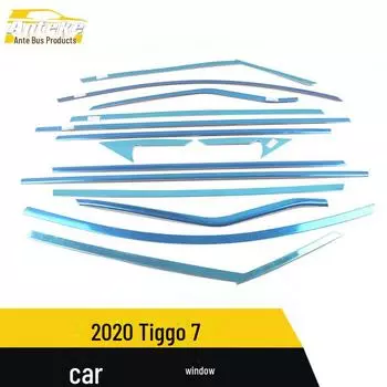 Оконная отделка Tiggo 7: Улучшения в области стекла, устойчивого к царапинам Center column*10