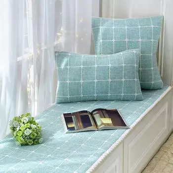 Оконная подушка, подушка на выступе, балкон, татами, губчатый коврик, современный минималистичный коврик для четырех сезонов, универсальный индивидуальный нескользящий скандинавский стиль 60*160cm