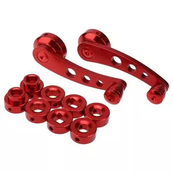 Оконная ручка из алюминиевого сплава - гладкая и прочная универсальная ручная оконная ручка для легкой установки, металлическая качалка, черная синий