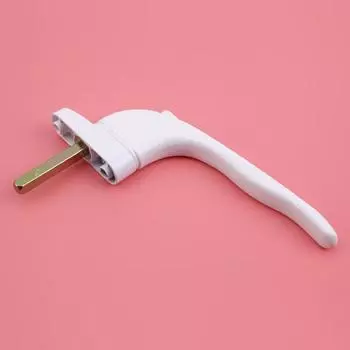 Оконная ручка, универсальная дверная ручка, замок с ключом для поворота двери с двойным остеклением One Size белый