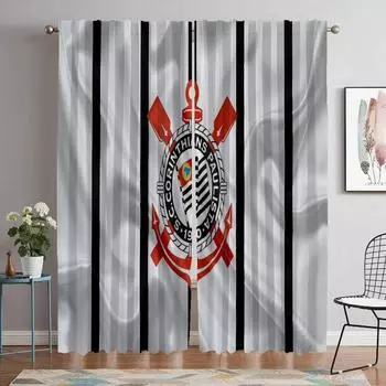 Оконная штора для комнаты 2 панели Коринфянские элегантные шторы для комнаты Хэллоуин украшения перегородка тюль для спальни оттенки гостиная W50xH70cmx2pcs-CL