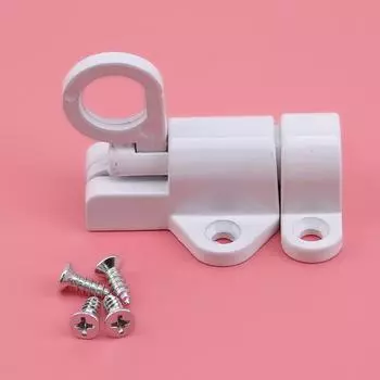 Оконные ворота безопасности вытяжное кольцо пружина отскок дверной болт алюминиевый замок защелки белый чёрный