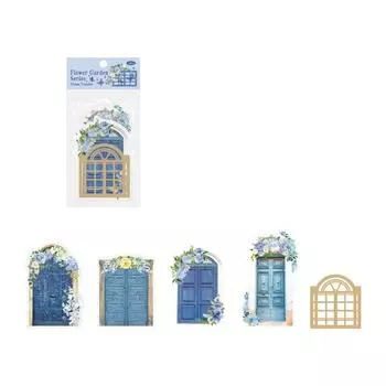 Оконный коллаж, ручной скрапбукинг, учетная запись, окно, дверь, выдолбленный материал, сделай сам, ручная декоративная открытка, романтическая 69mm