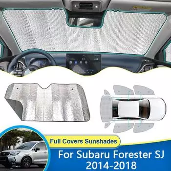 Оконный козырек для Subaru Forester SJ MK4 2014 2015 2016 2017 2018, лобовые стекла, солнцезащитные шторы, зонтик, передние солнцезащитные козырьки