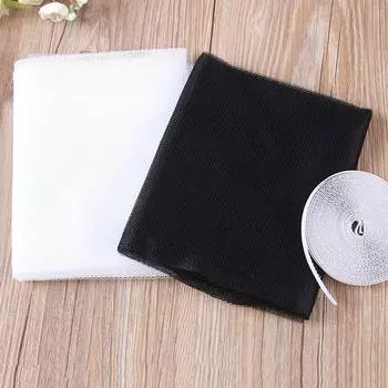 Оконный сетчатый экран 4 x 5 футов, замена рулонного экрана для оконной двери и экрана для патио белый