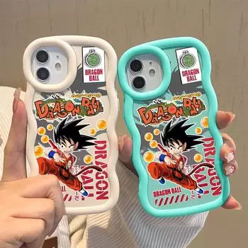 Окрашенный узор Big Wave Edge Мягкий силиконовый материал Macaron чехол для телефона противоударный защитный резиновый чехол для OPPO Reno Realme Realme Narzo 20 белый