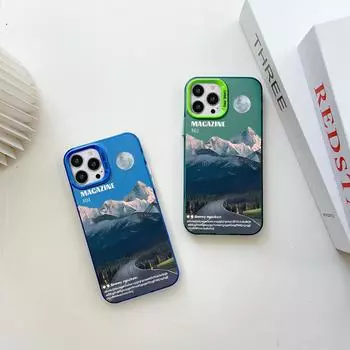 Окрашенный узор, красочный серебристый, двухсторонний, жесткий, противоударный чехол для телефона Vivo Vivo S1 синий