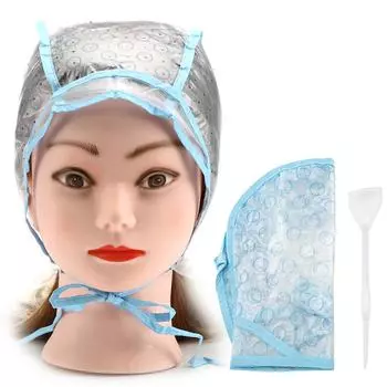 Окрашивание волос, цветная кисть, крючок, тонированная крышка, протектор, сделай сам, инструменты для домашнего использования, парикмахерские инструменты синий