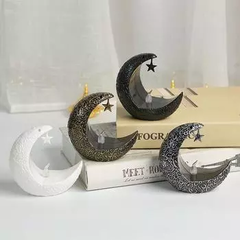 Окружающий фонарь Led Электронная свеча Украшение Ближнего Востока Ветер Фонарь Подсвечник