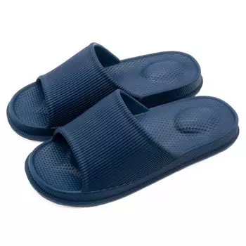 Okumura Slippers EVA Sandals L Blue BAAA0006BL Washable Easy to walk less tiring in,