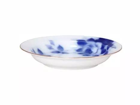 Okura Toen Blue Rose 14см фруктовая тарелка (8011) 7F/8011-А