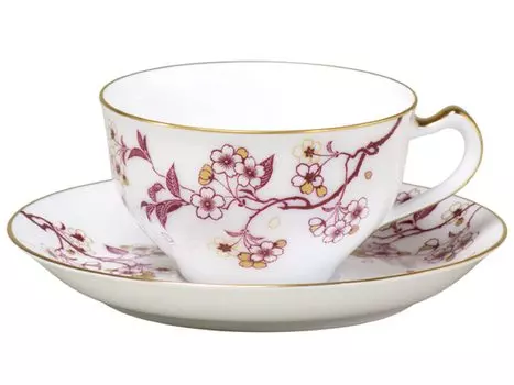 Okura Toen Cherry Blossom Series 4th Cherry Blossom Cup-Butter Celebration Blossom & 1C/A682-4