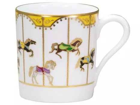 Okura Toen Succeeding Carousel Mug 107c/1901