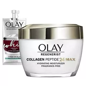 Olay Regenerist Collagen Peptide 24 MAX Увлажняющий Olay Regenerist Collagen Peptide 24 MAX Увлажняющий 1,7 унции + взбиватель, 1 упаковка