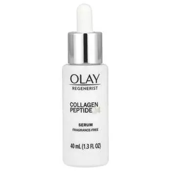 Olay, Regenerist, коллагеновые пептиды 24, сыворотка, без отдушек, 1,3 жидких унций (40 мл)