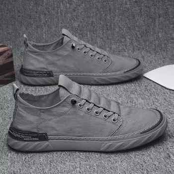 Old Beijing cloth shoes man lazy one pedal deodorant spring ice silk driving breathable thin canvas 2024 new 39